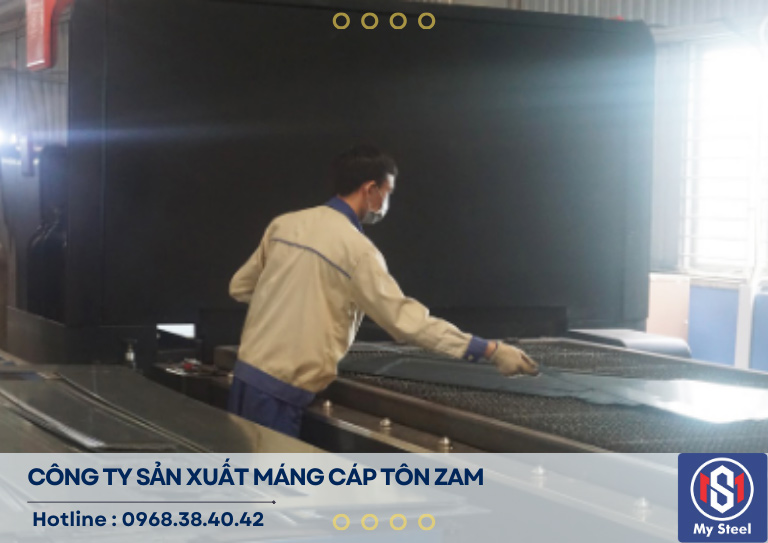 Địa chỉ gia công máng cáp tôn zam địa chỉ gia công máng cáp tôn zam