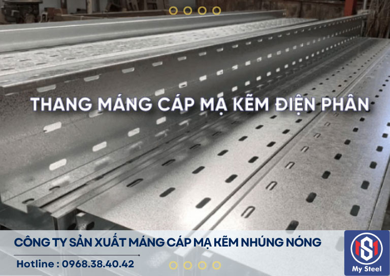 Máng cáp mạ kẽm giá rẻ Máng cáp mạ kẽm giá rẻ