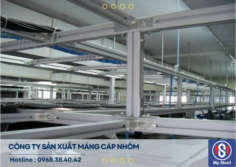 máng cáp nhôm trong công trình máng cáp nhôm trong công trình