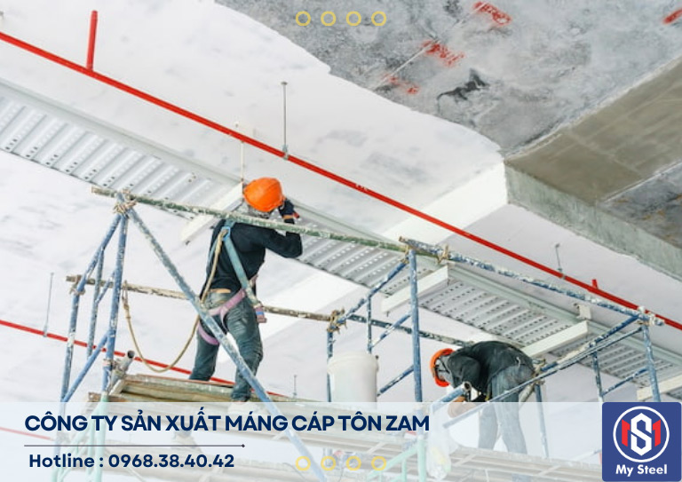 Máng cáp tôn zam dùng để làm gì máng cáp tôn zam dùng để làm gì