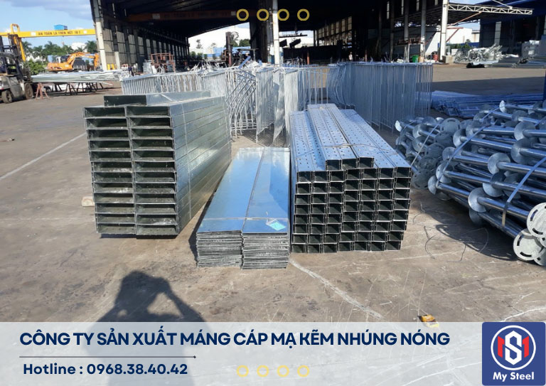 Quy trình sản xuất máng cáp mạ kẽm nhúng nóng Quy trình sản xuất máng cáp mạ kẽm nhúng nóng