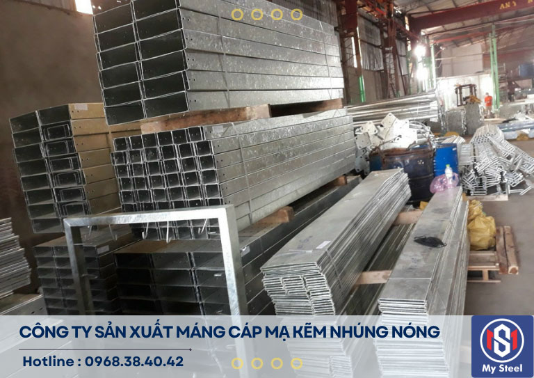 Sản xuất máng cáp điện mạ kẽm Sản xuất máng cáp điện mạ kẽm