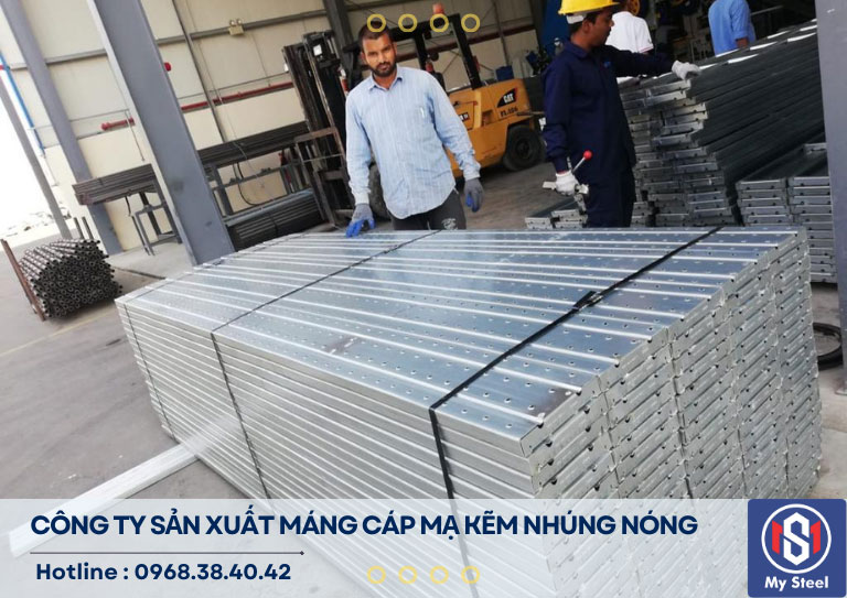 Sản xuất máng cáp mạ kẽm điện phân Sản xuất máng cáp mạ kẽm điện phân