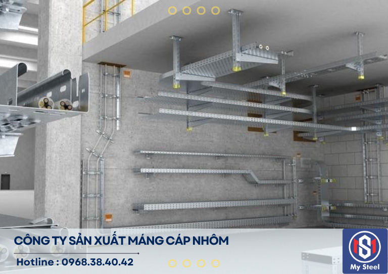 Ứng dụng máng cáp nhôm ứng dụng máng cáp nhôm