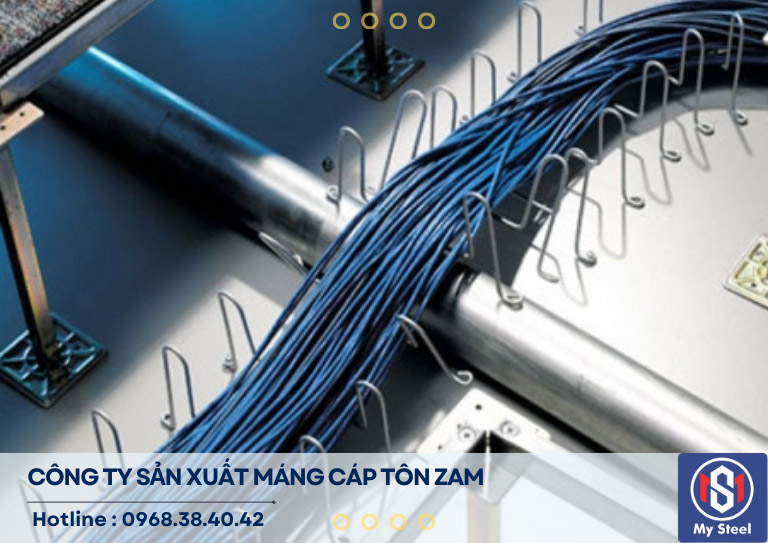 Ưu điểm của máng cáp tôn zam Ưu điểm của máng cáp tôn zam