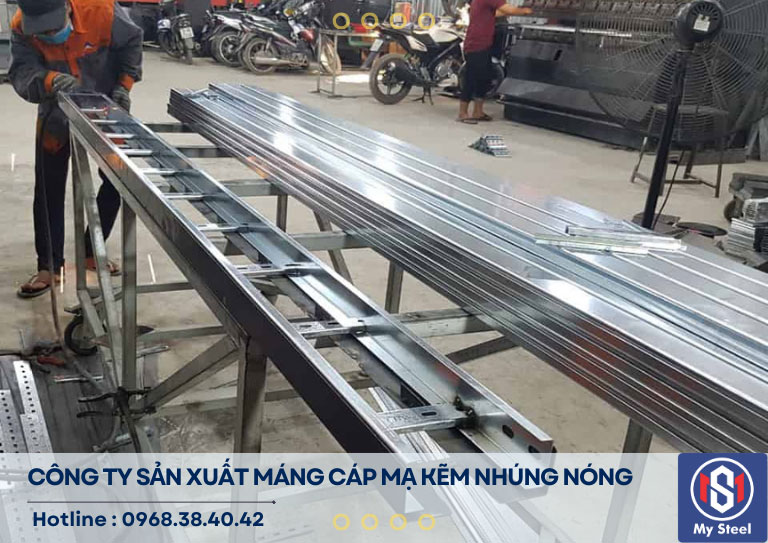 Xưởng gia công máng cáp tôn mạ kẽm Xưởng gia công máng cáp tôn mạ kẽm